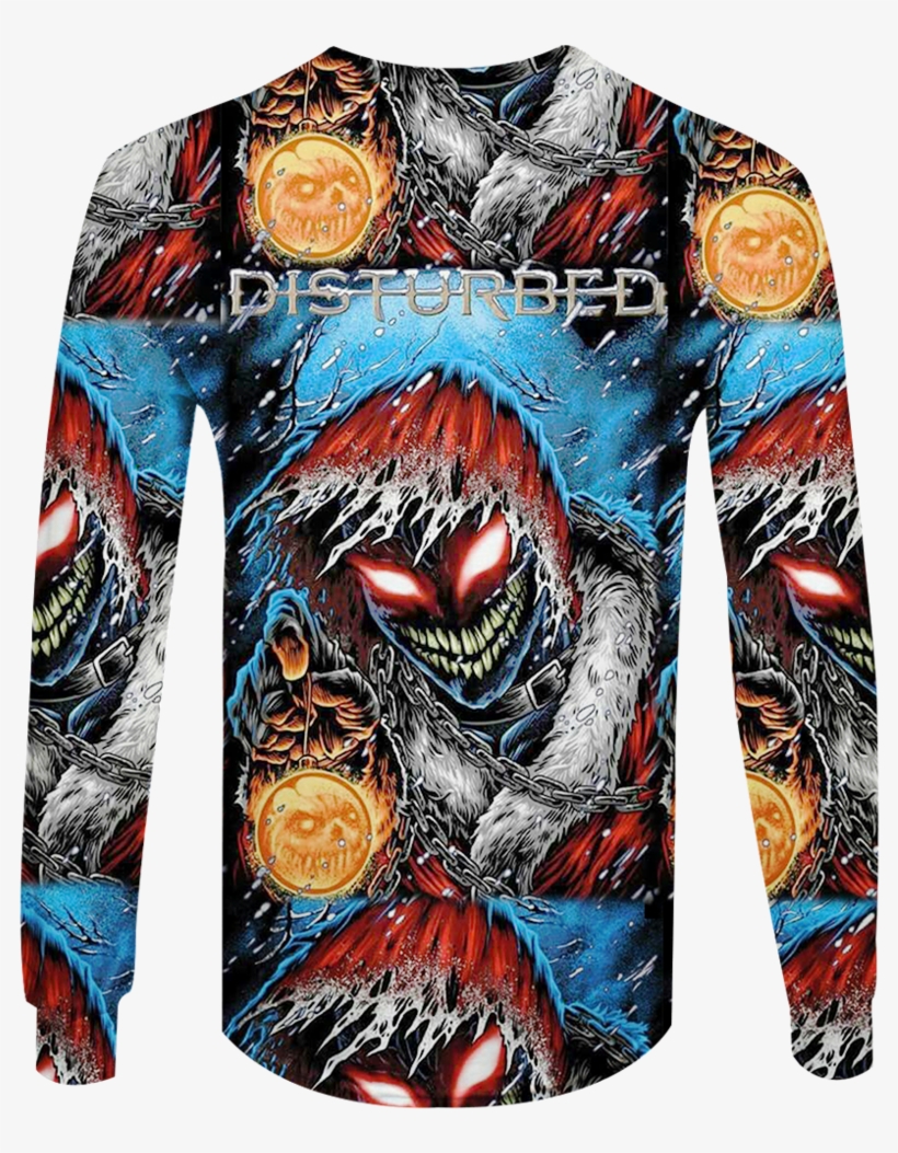 3d Print Disturbed Rock Band Long Sleeve - Thing, transparent png download