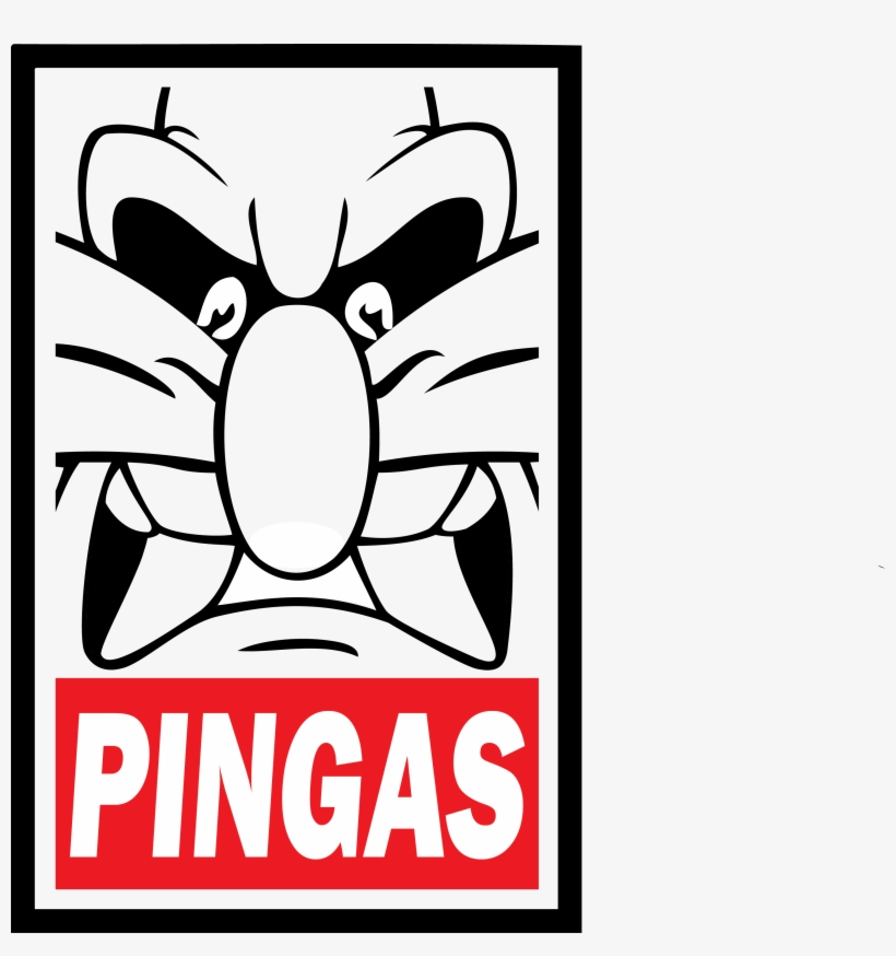 Pingas - Obey Pingas - Pingas Shirt, transparent png download