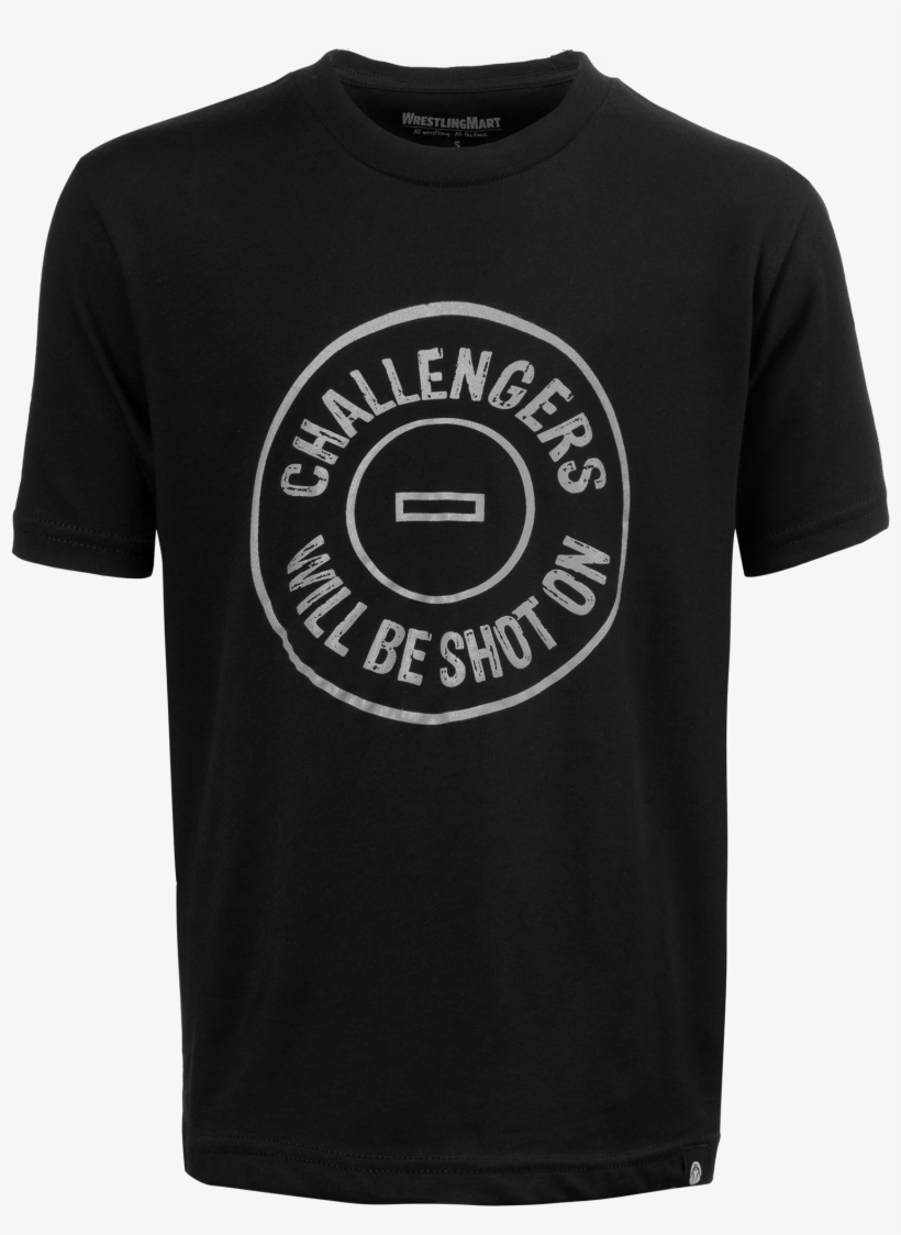 Youth Bullet Tee Black Grey Back - T-shirt, transparent png download