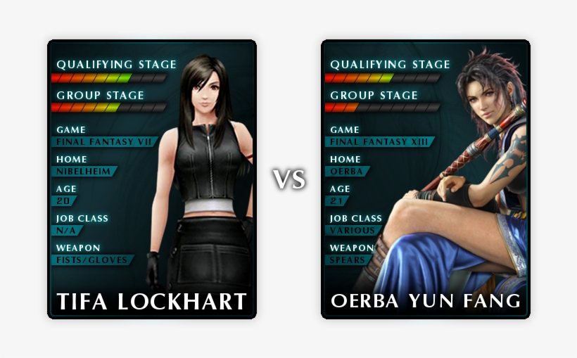 That One Is Currently Extremely Close - Tifa Vs Aerith, transparent png download