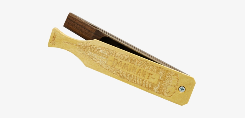 Yellow Heart Dominant Hen Box Call - Utility Knife, transparent png download