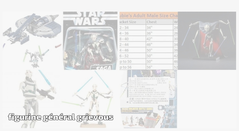 Figurine Général Grievous Notre Comparatif Pour 2019 - Missile, transparent png download