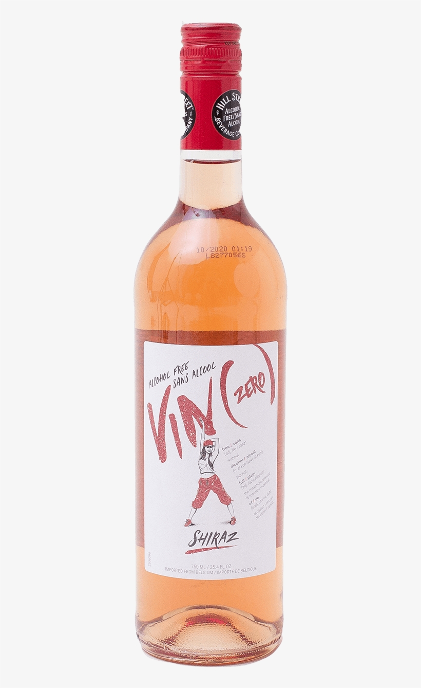 Vin Shiraz - Glass Bottle, transparent png download