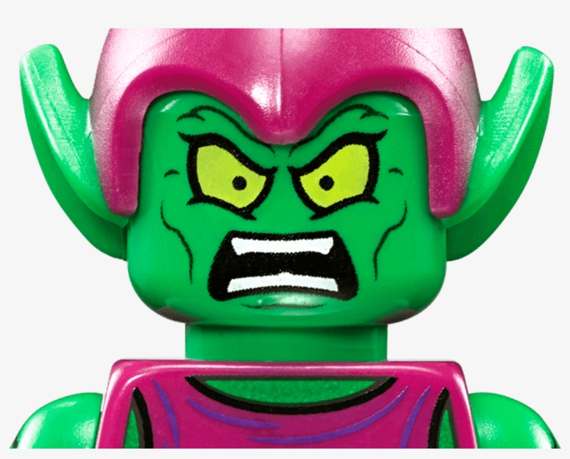 Green Goblin Characters Marvel Super Heroes Legocom - Green Goblin Lego Png, transparent png download