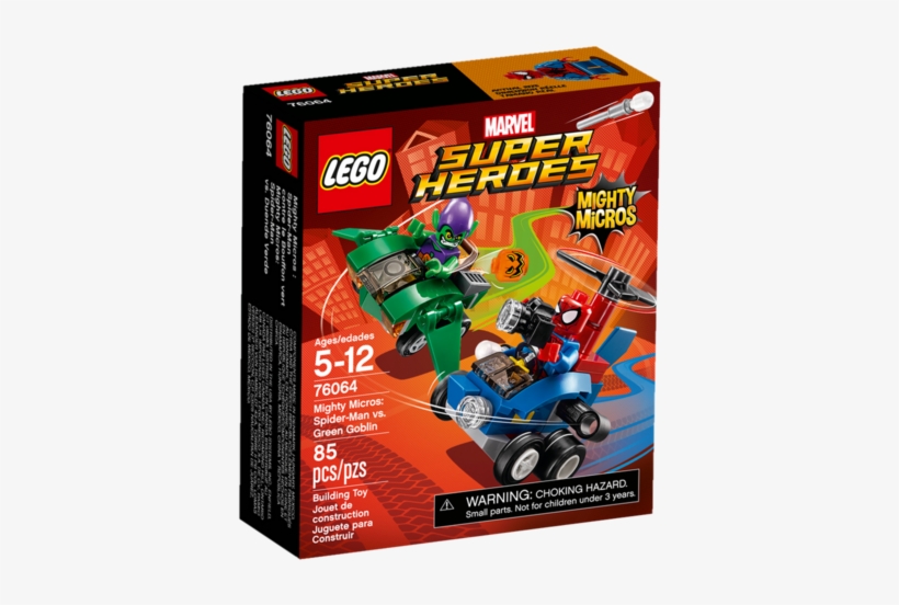 Navigation - Lego Mighty Micros Spiderman, transparent png download