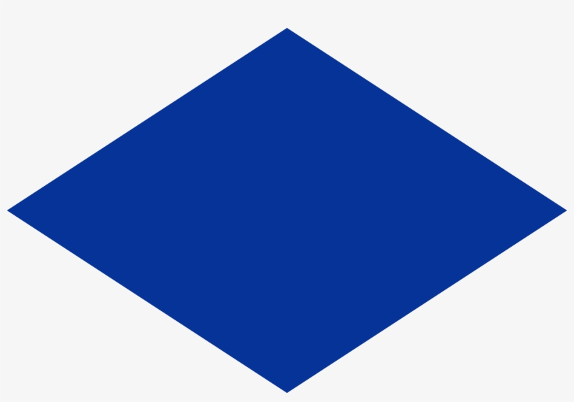 Verb Blue Triangle, transparent png download