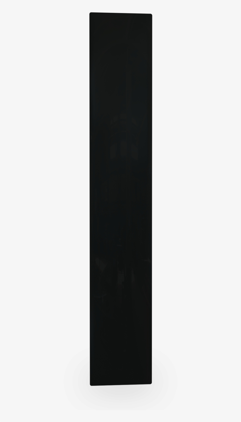 Far Infrared Heater Slim Black Glass Panel 600w - Door, transparent png download