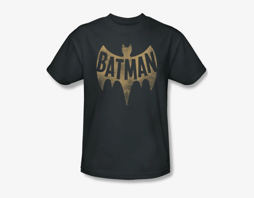 Classic Tv Batman Vintage Logo Mens Tee Shirt - Memes De Programadores Love, transparent png download