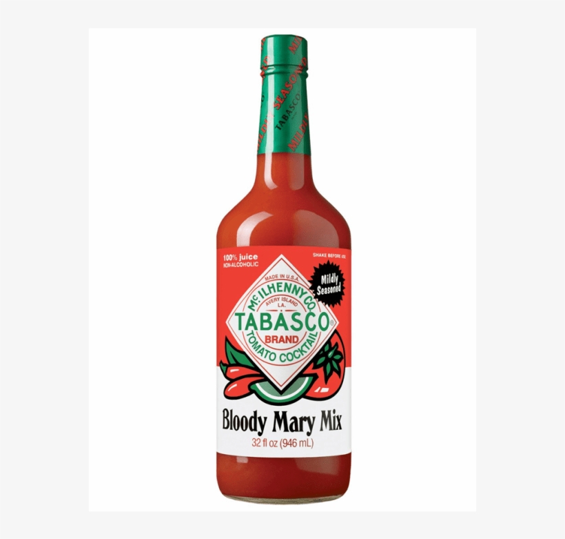 Tabasco Tomato Cocktail Bloody Mary - Tabasco Bloody Mary Mix, transparent png download