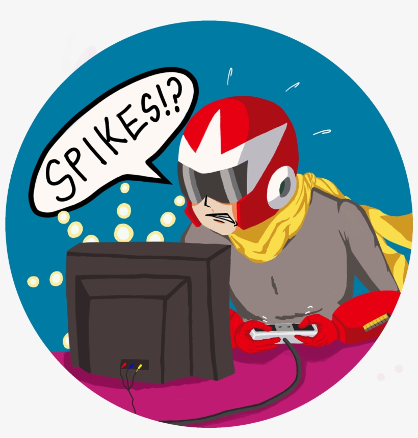 Protoman Sticker - Cartoon, transparent png download