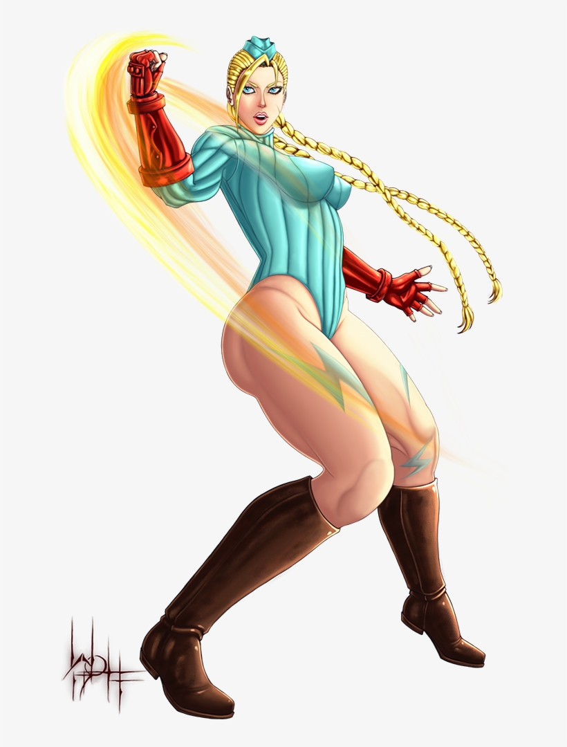 Cammy Sf Alpha By Sirwolfgang - Cartoon, transparent png download