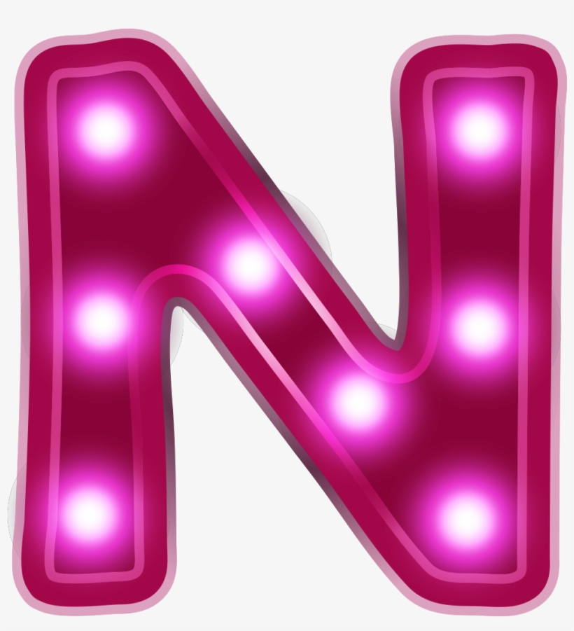 Picture Black And White Download Lighting Letter Red - Neon Lights Transparent Red, transparent png download