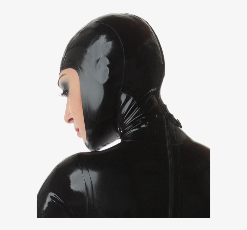 Open Face Hood - Open Face Leather Hood, transparent png download