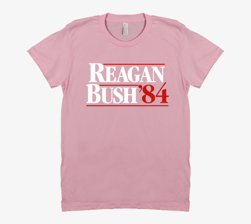 Reagan Bush '84 Shirt, Tee, T-shirt, Tshirt - Active Shirt, transparent png download