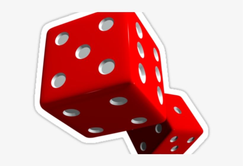 Dice Clipart Red - Dice Game, transparent png download