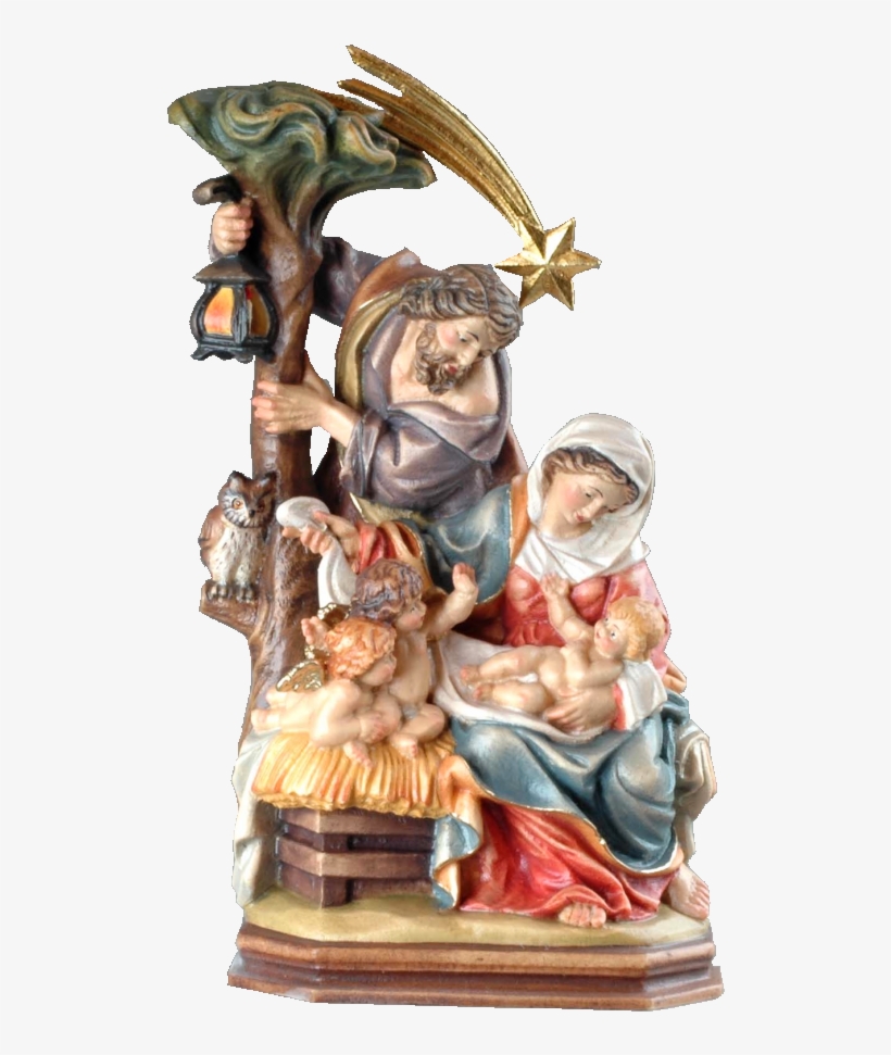 Christmas Wooden Decorations - Figurine, transparent png download