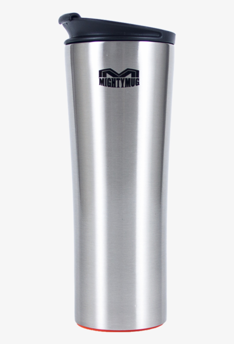 Stainless Steel 18oz Silver Biggie - Mighty Mug Biggie, transparent png download