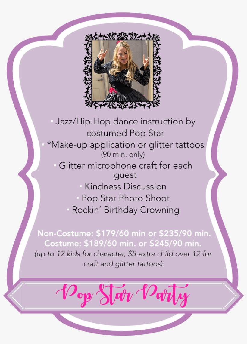 Custom Packages With Various Activities, Large Party - Poster, transparent png download