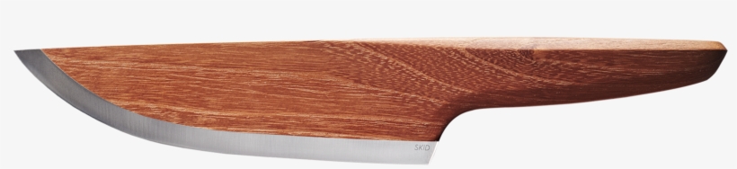 Sk#wooden Chef Knife Robinia - Knife, transparent png download