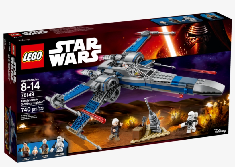 Navigation - Lego Star Wars Resistance X Wing Fighter, transparent png download