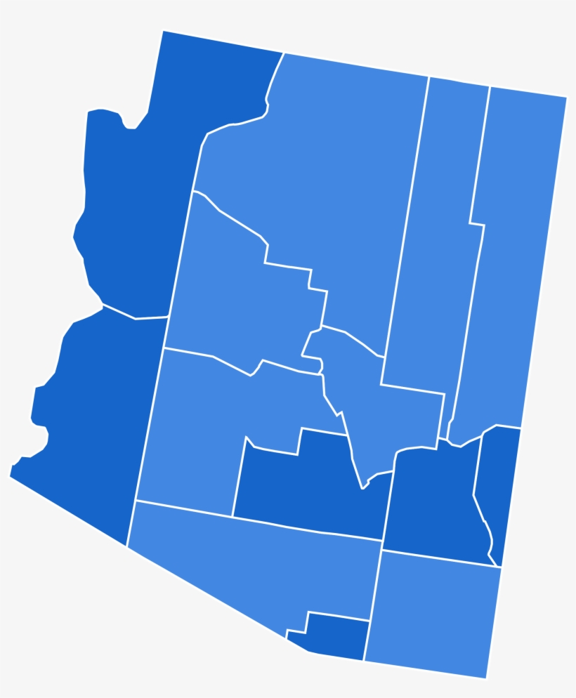 File Presidential Election Results Wikimedia Commons - 2018 Arizona Senate Race, transparent png download