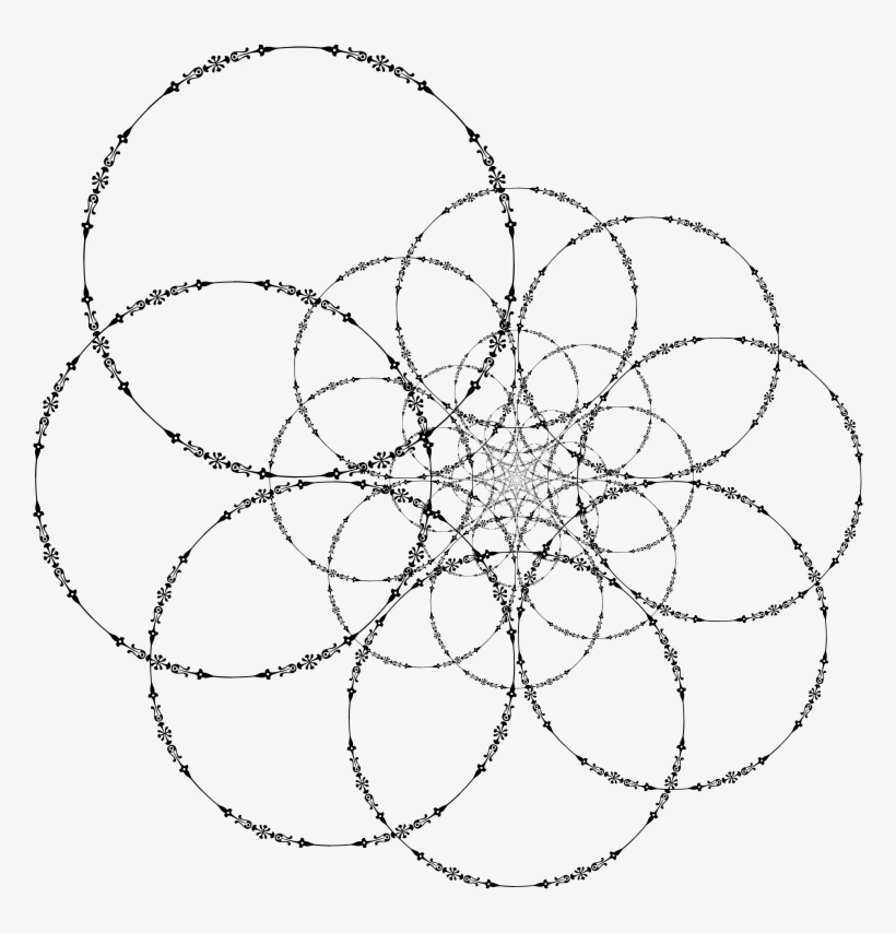 Medium Image - Geometry Rose Window, transparent png download