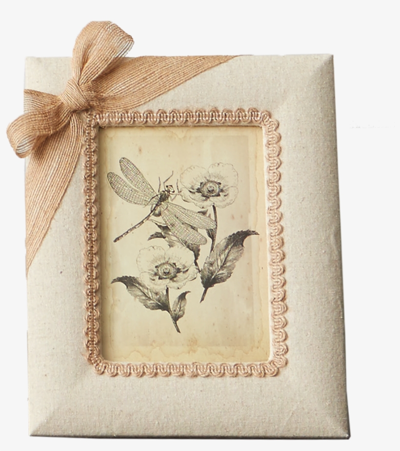 Bow Lace Frame - Stork, transparent png download