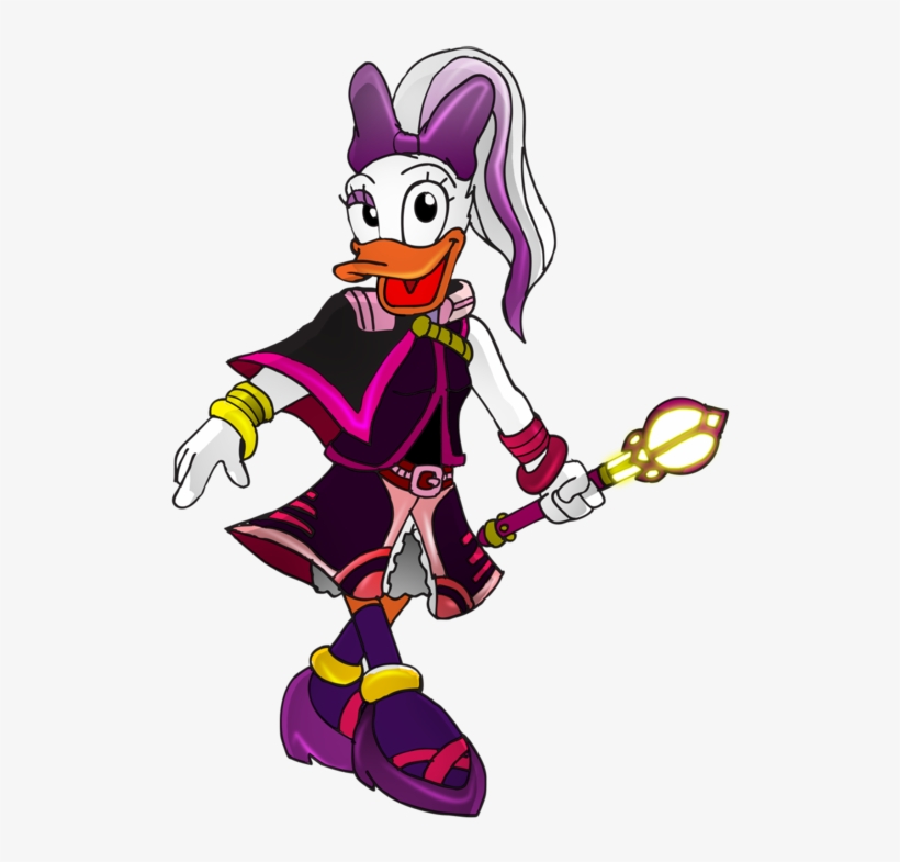 Ultima Mage Suit Daisy Duck By Frame10-d4l11tg - Kingdom Hearts Daisy Deviantart, transparent png download