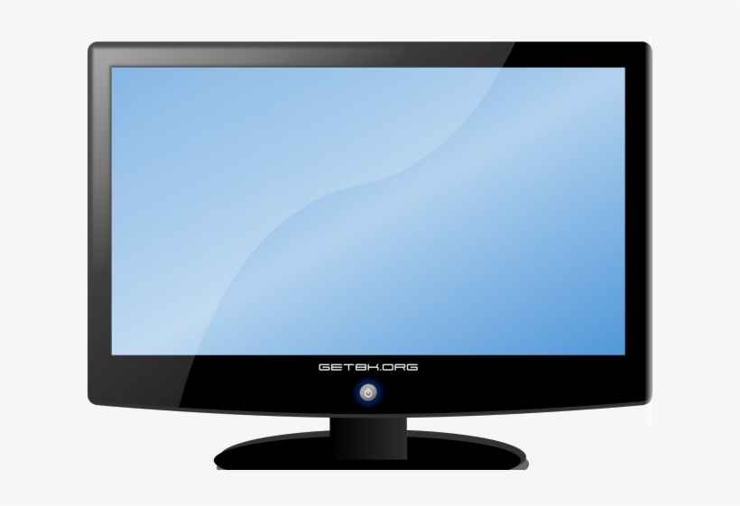 Screen Clipart Tv Icon - Monitor Clip Art, transparent png download