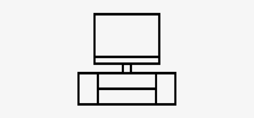 Tv And Broadband Icon - Line Art, transparent png download