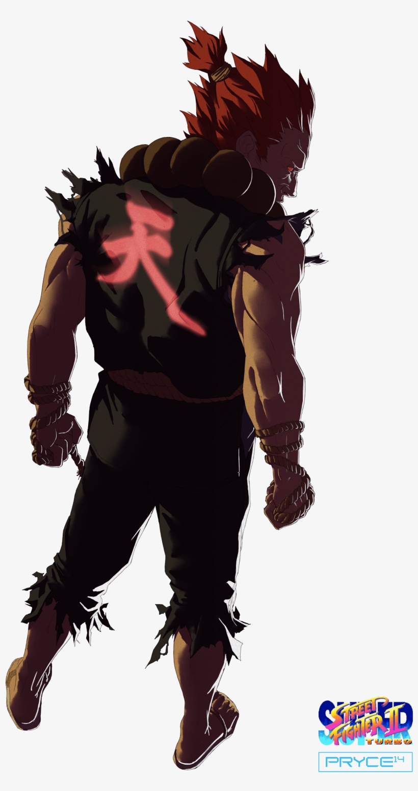 Akuma Street Fighter, transparent png download