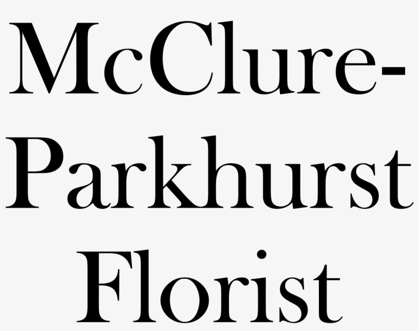 Mcclure-parkhurst Florist - Parker And Pine, transparent png download