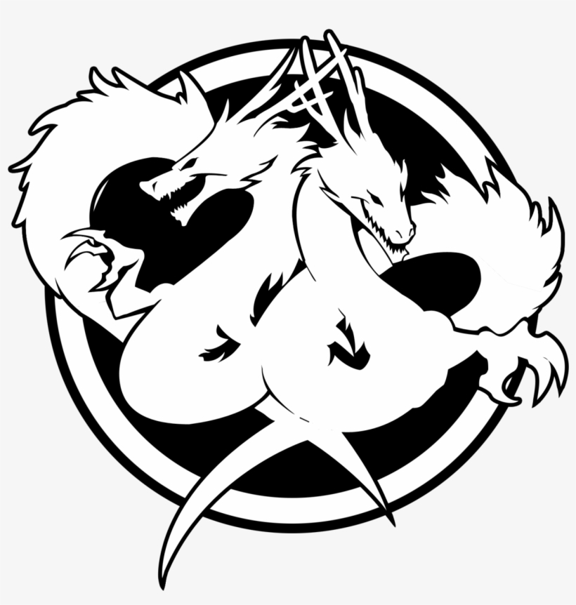 Cool Dragons Logo Images Dodge Neon Tuner 96 Neon - Double Dragon, transparent png download