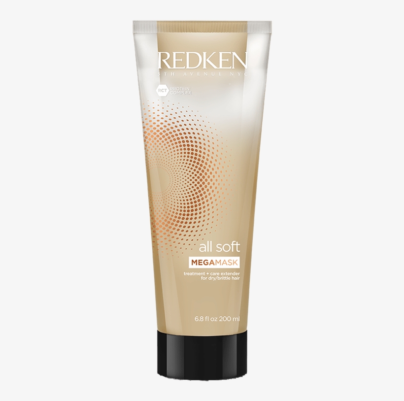Redken All Soft Megamask 200ml - All Soft Redken, transparent png download