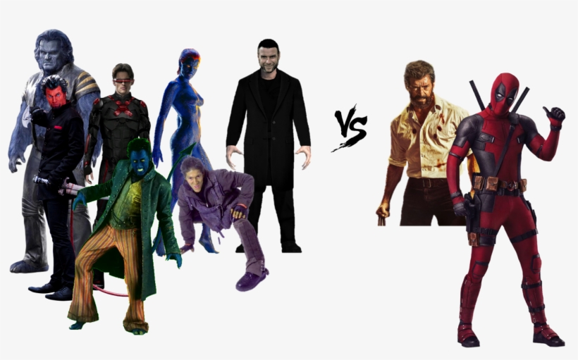 7) Storm & Psylocke - Movie Deadpool Chibi, transparent png download