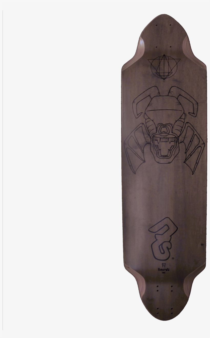 Skateboard Deck, transparent png download