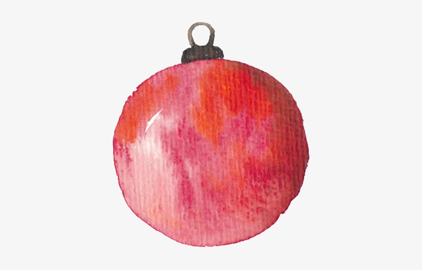 Red Bulb Christmas Transparent Decoration Vector - Locket, transparent png download