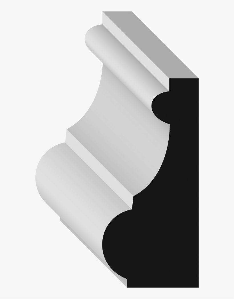 Metrie Mspcr7 Decorative Moulding - Shadow, transparent png download