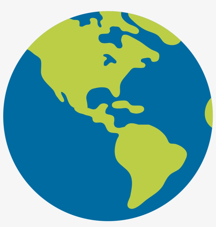 File - Emoji U1f30e - Svg - Emoji World, transparent png download