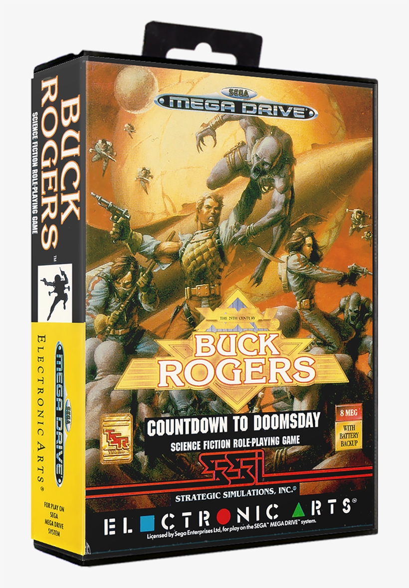 Buck Rogers - Buck Rogers Countdown To Doomsday Mega Drive, transparent png download