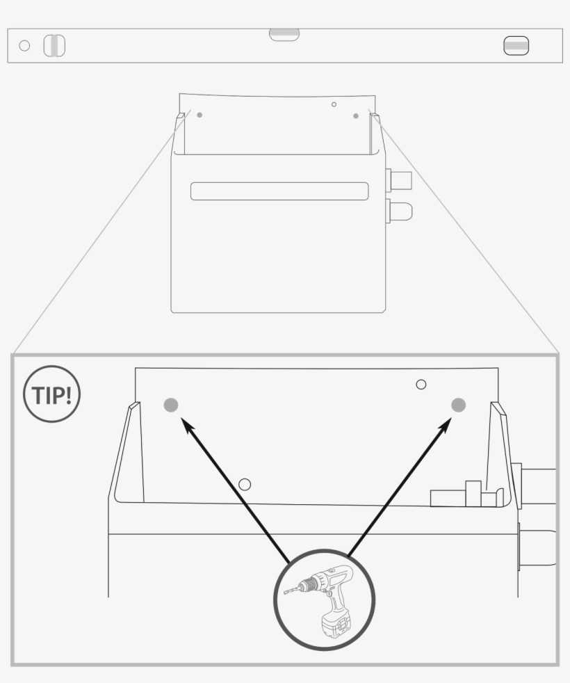 Diagram Showing How To Install Master Tank - Diagram, transparent png download