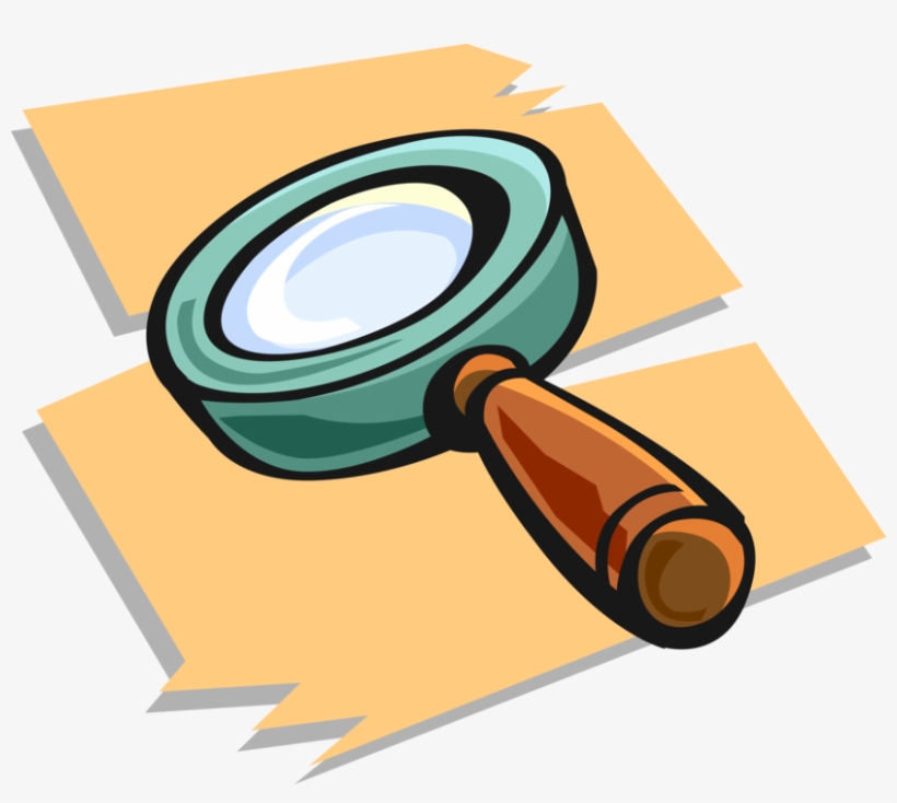 Vector Illustration Of Magnification Through Convex - Power Tools Clip Art, transparent png download