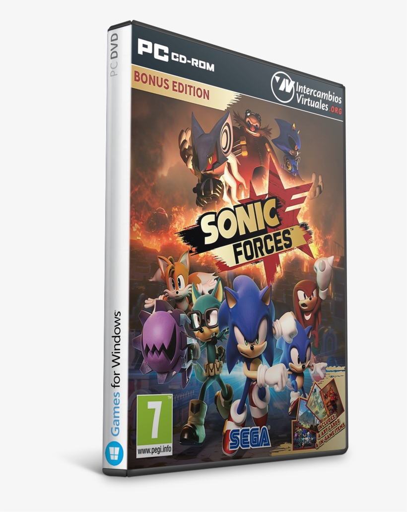 Sonic - Forces-cpy - - Call Of Duty Modern Warfare Remastered Pc Dvd Rom, transparent png download