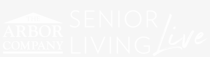 Senior Living Live Logo White - Bernard Faucon, transparent png download