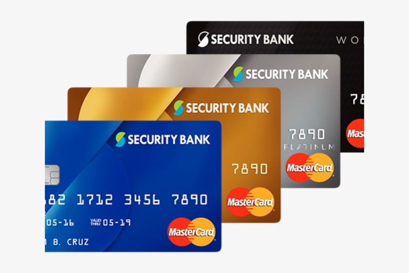 Security Bank Atm Cards, transparent png download