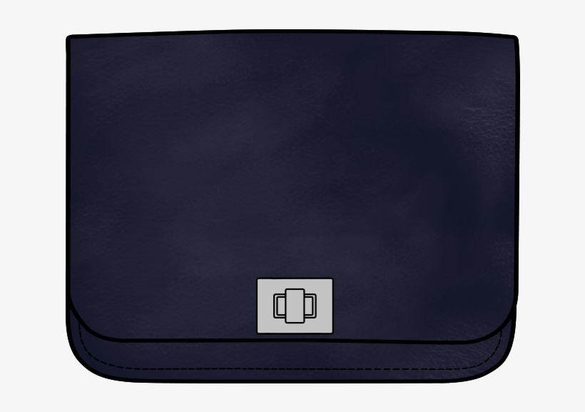 Medium Pixie In Premium Mersey Blue Leather - Handbag, transparent png download