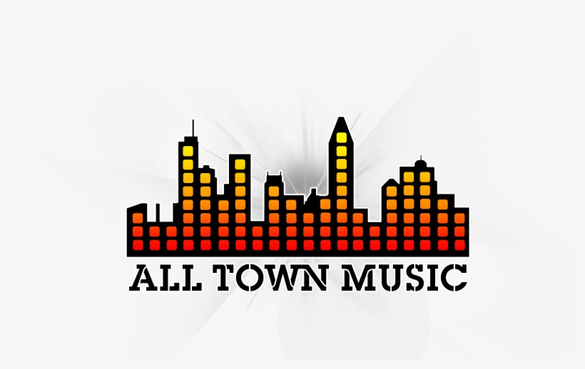 Atm Logo Black Bg - Skyline, transparent png download