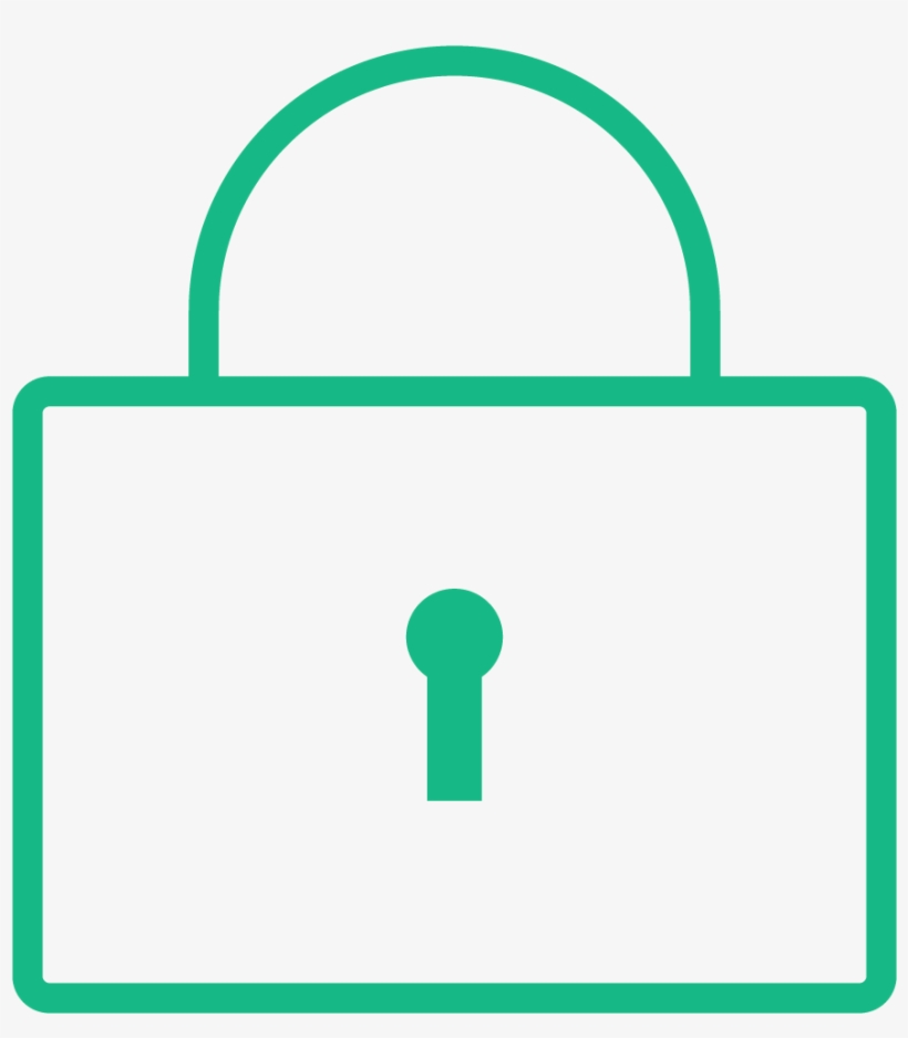 Lock Icon - Sign, transparent png download