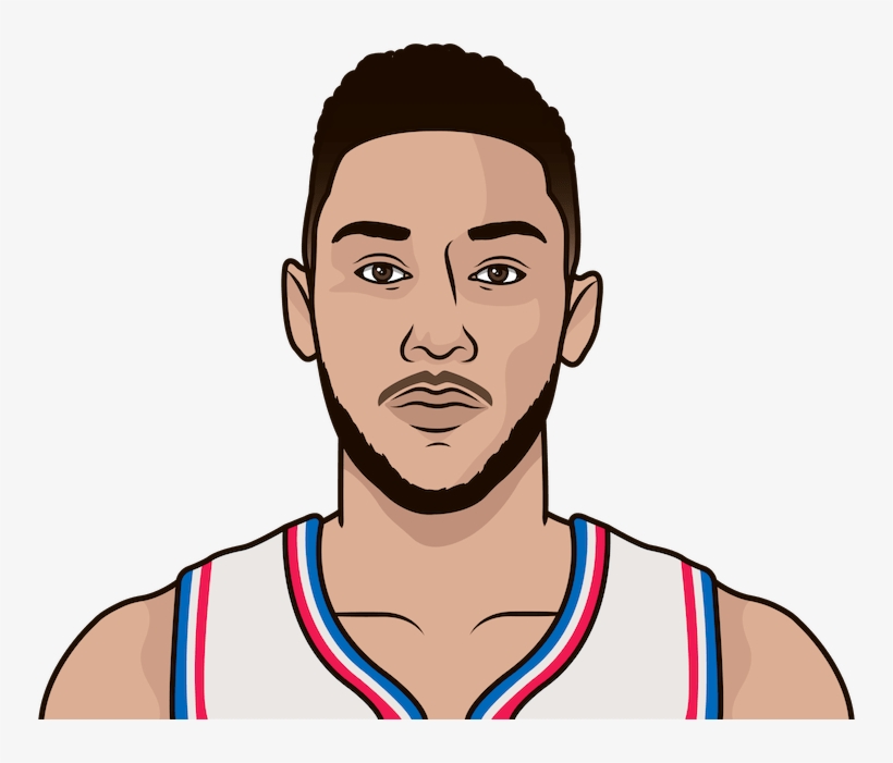Ben Simmons Is The Only Rookie To Average 16/7/7 After - Ben Simmons Statmuse, transparent png download