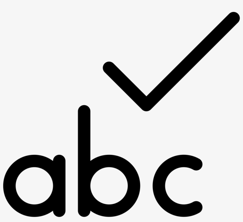 Png File - Spell Check Icon Transparent Transparent PNG - 982x852 ...